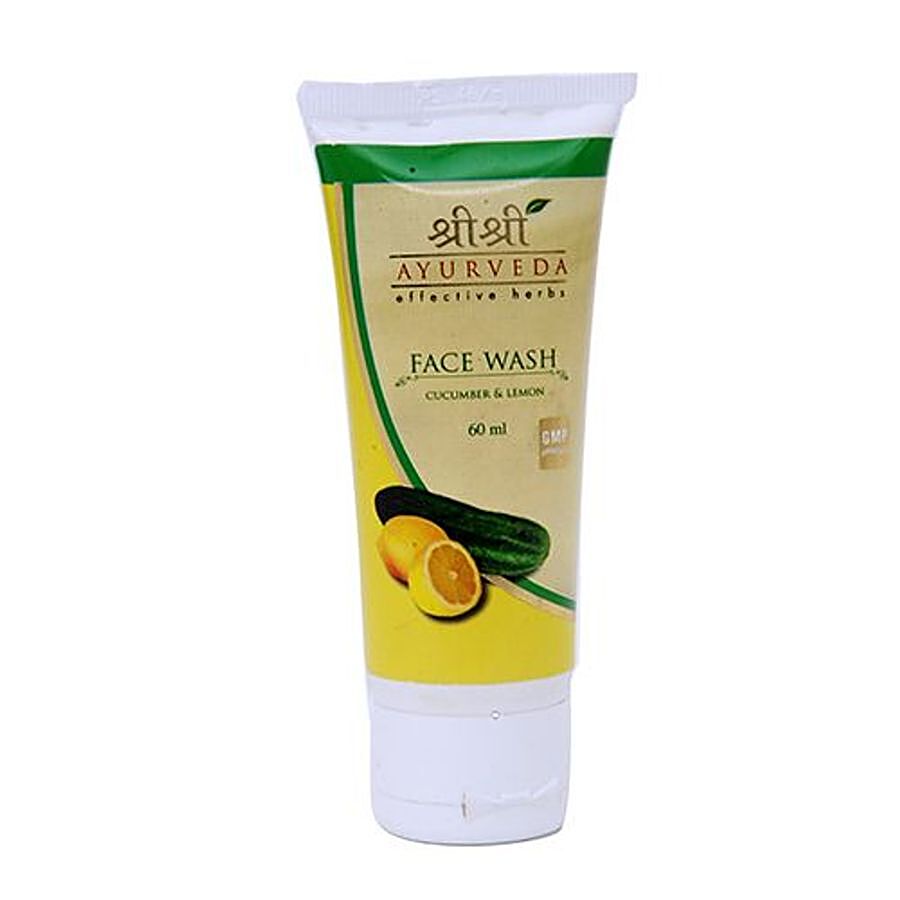 Sri Sri Tattva Face Wash - Cucumber & Lemon