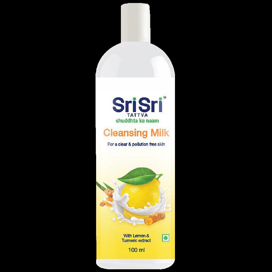 Sri Sri Tattva Cleansing Milk - For Pollution Free Skin