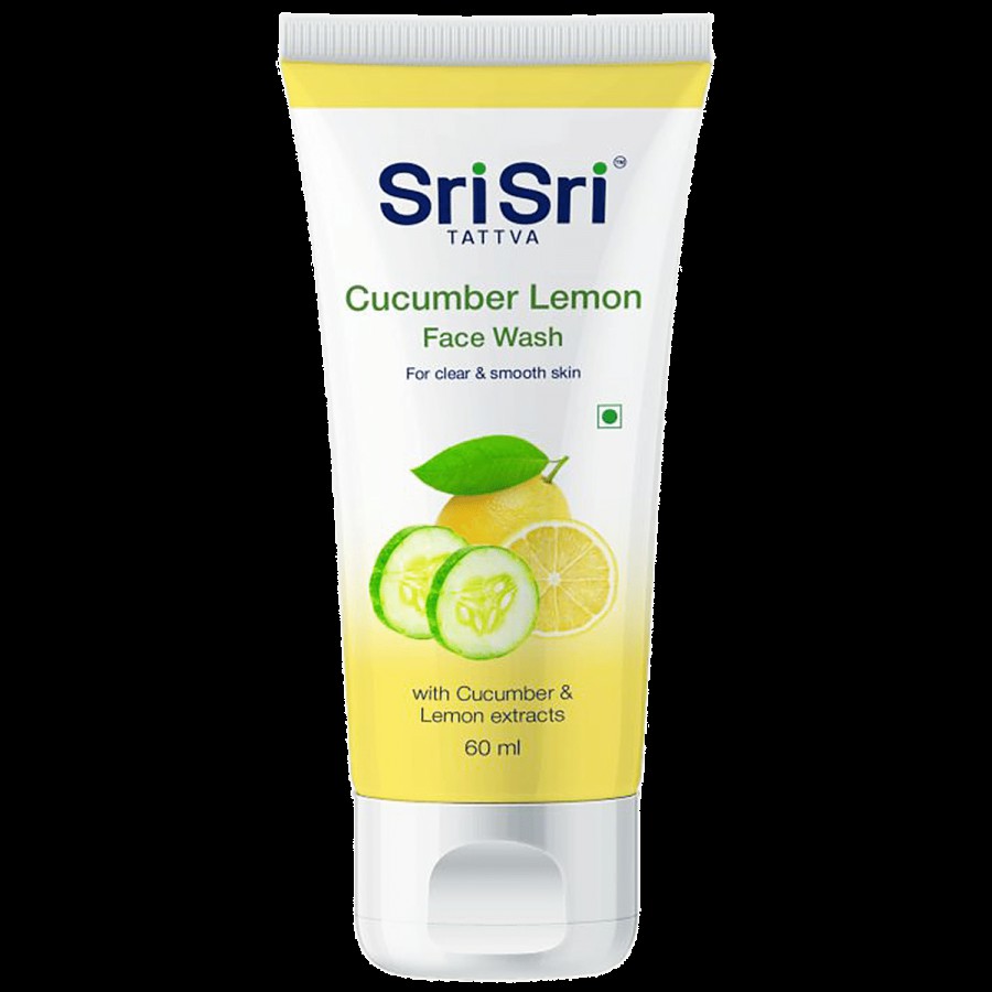 Sri Sri Tattva Cucumber Lemon Face Wash