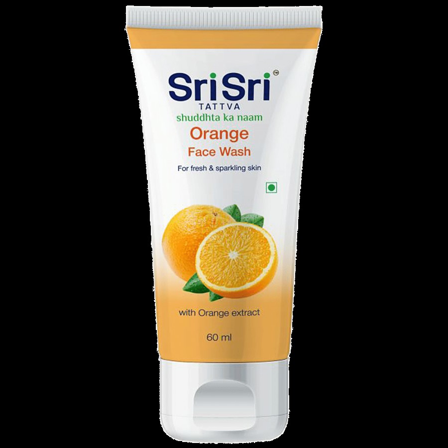 Sri Sri Tattva Orange Face Wash - Feel of Freshness