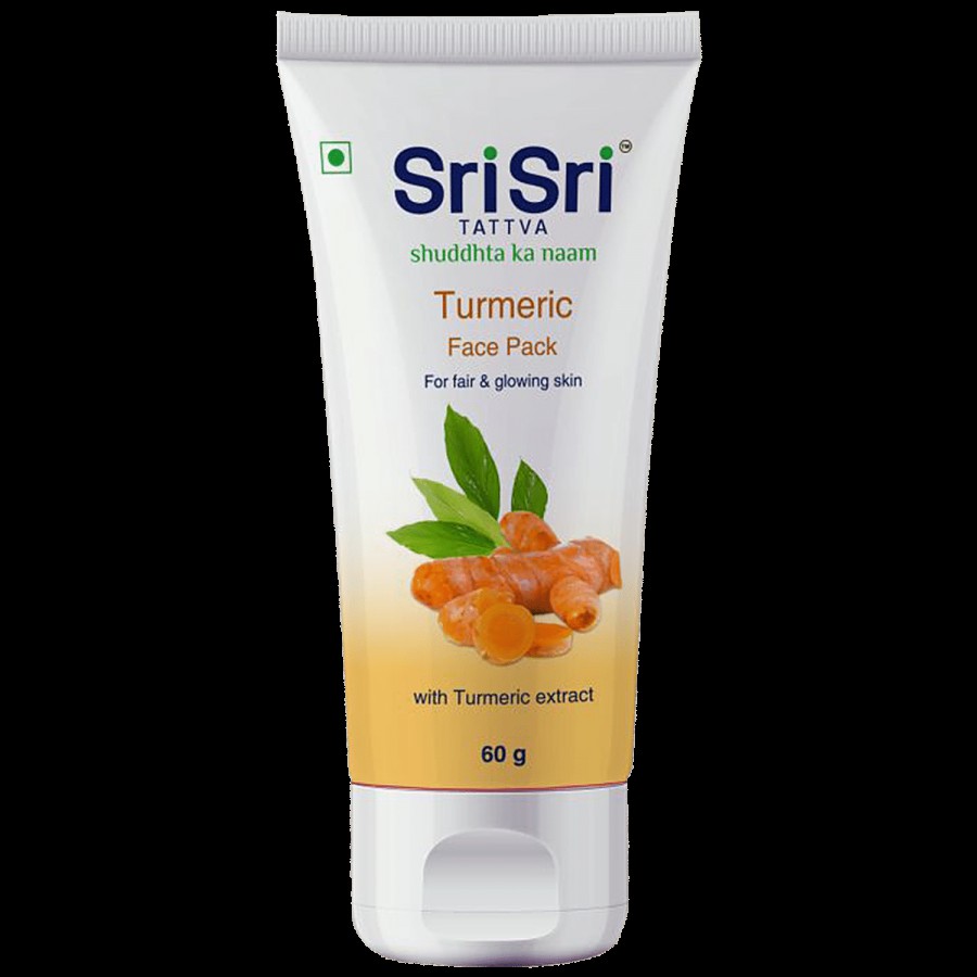 Sri Sri Tattva Turmeric Face Pack - For Glowing Skin