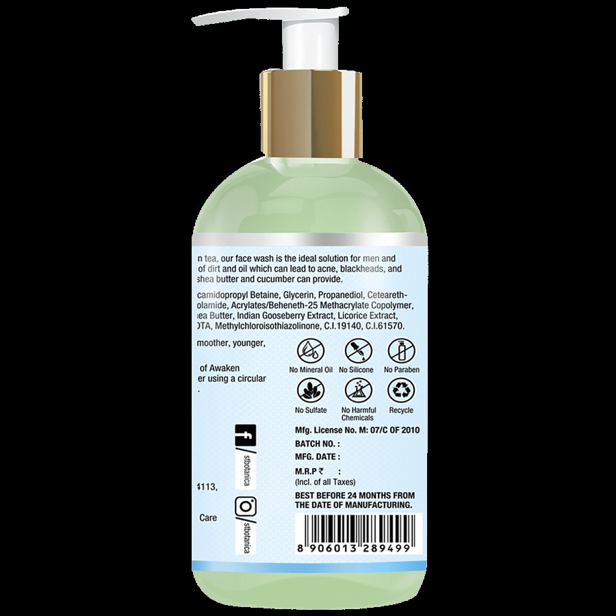 StBotanica Awaken Hydrating Face Wash