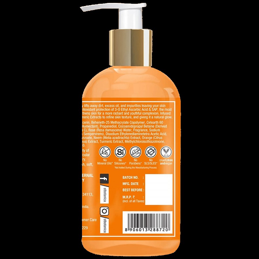 StBotanica Brightening Face Wash - Vitamin C