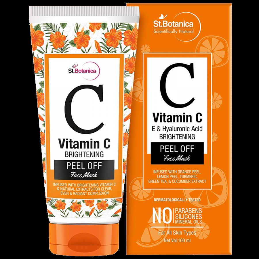 StBotanica Brightening Peel Off Face Mask - Vitamin C