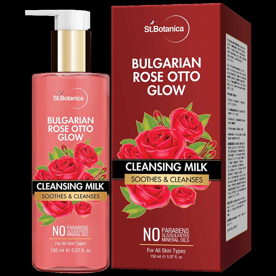 StBotanica Bulgarian Rose Otto Glow Cleansing Milk