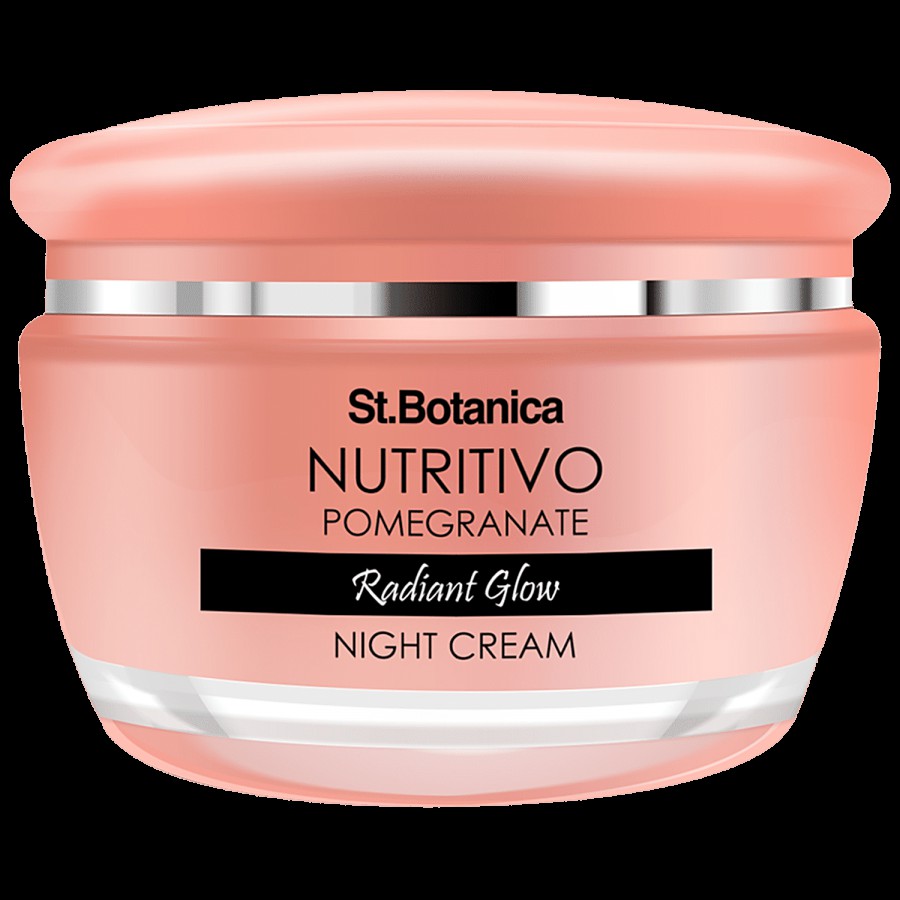 StBotanica Nutritivo Radiant Glow Night Cream - Pomegranate