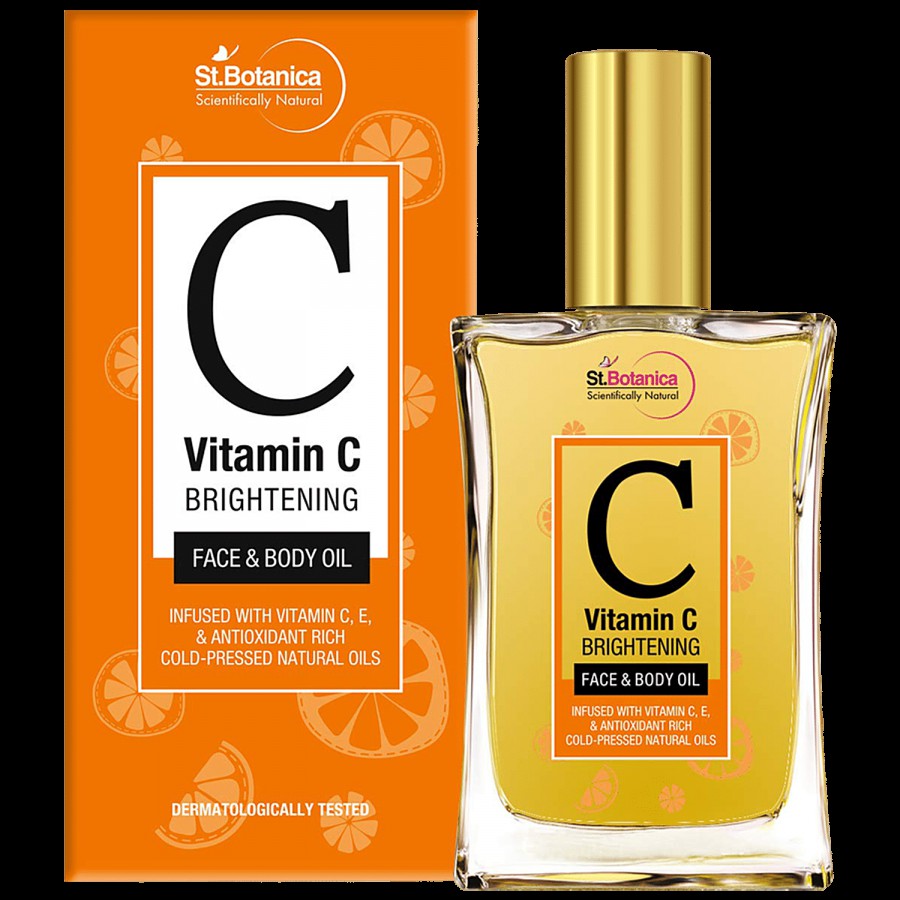 StBotanica Vitamin C Brightening Face & Body Oil