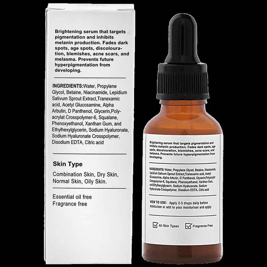 Suganda Arbutin + Tranexamic Acid Serum - Targets Pigmentation & Blemishes