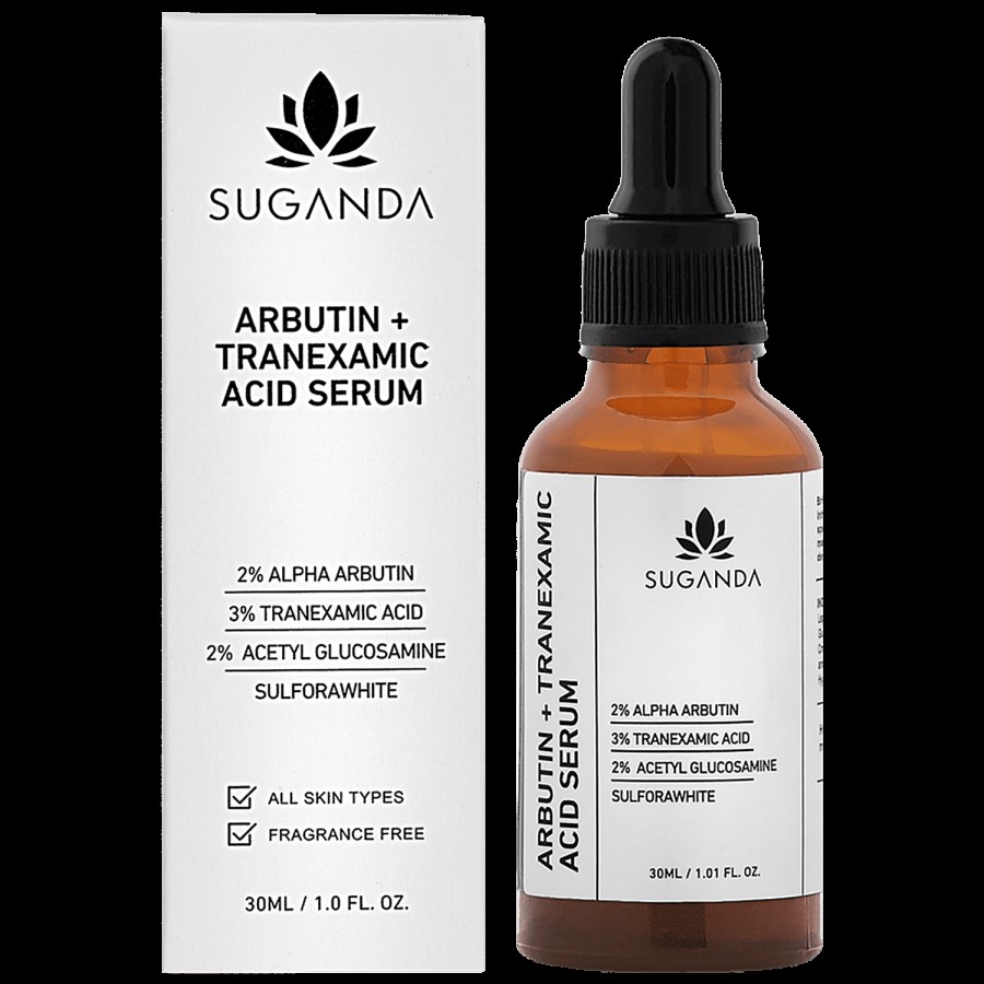 Suganda Arbutin + Tranexamic Acid Serum - Targets Pigmentation & Blemishes