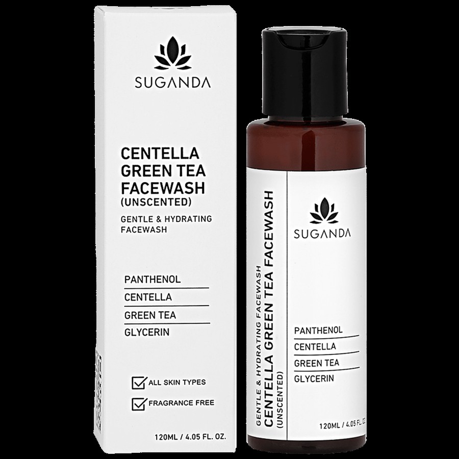 Suganda Centella Green Tea Facewash - Unscented