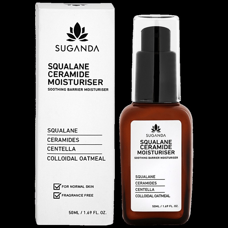 Suganda Squalane Ceramide Moisturiser - Soothing Barrier