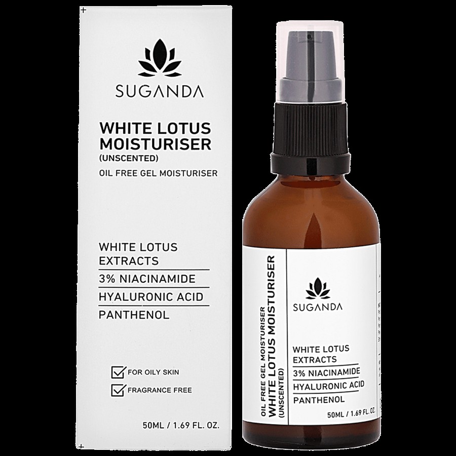 Suganda White Lotus Moisturiser - Unscented