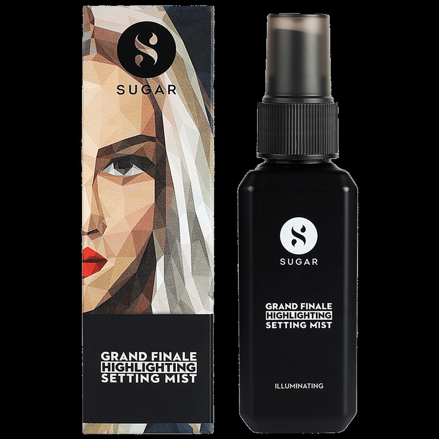 Sugar Cosmetics Grand Finale Highlighting Setting Mist - For Glowing Finish