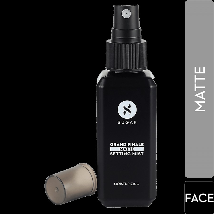 Sugar Cosmetics Grand Finale Matte Setting Mist - For Glowing & Highlighting Finish