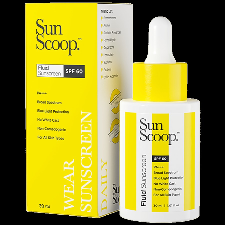 SunScoop Fluid Sunscreen - SPF 60