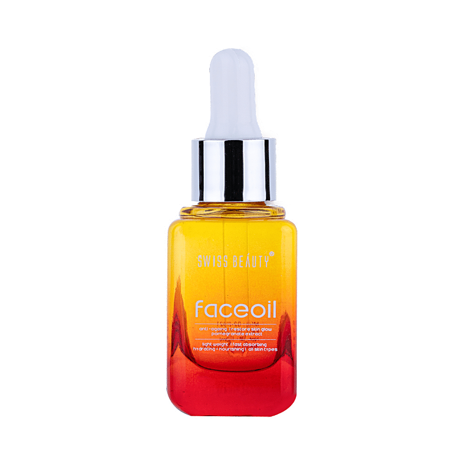 Swiss Beauty Anti-Ageing Face Oil - With Pomegranate Extract