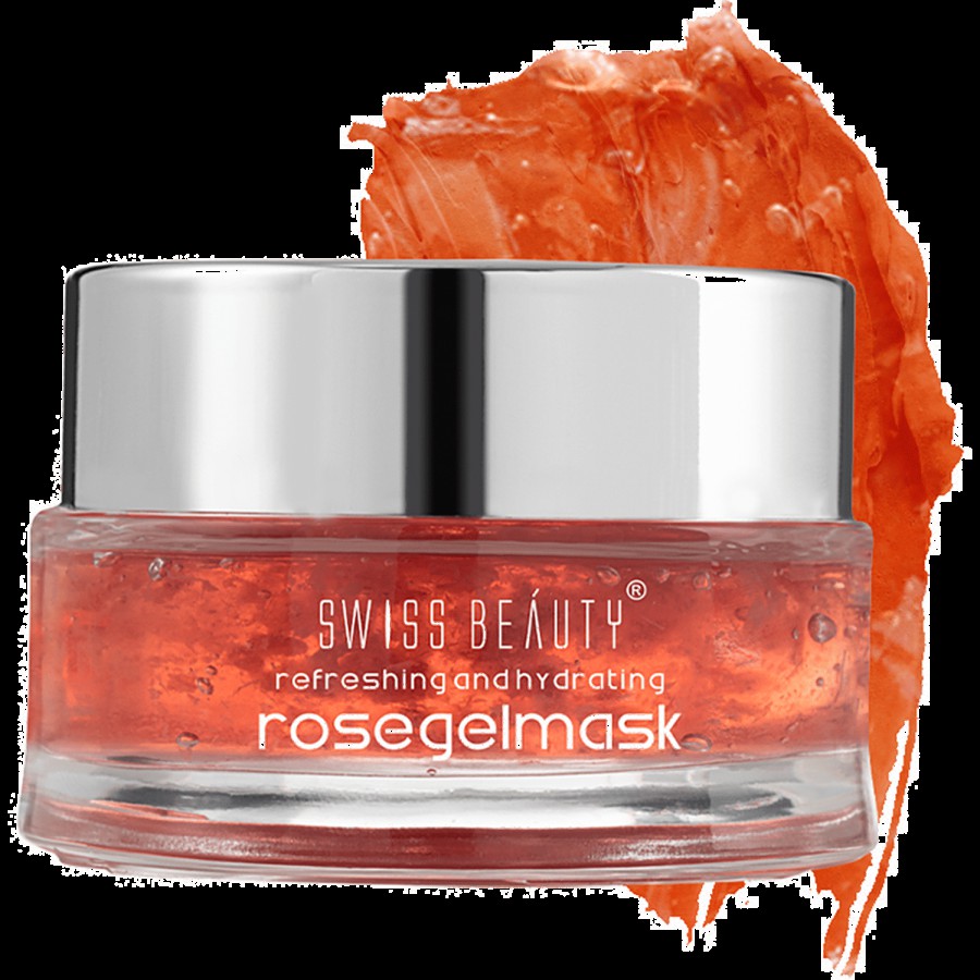 Swiss Beauty Rosegel Face Mask - Refreshing & Hydrating