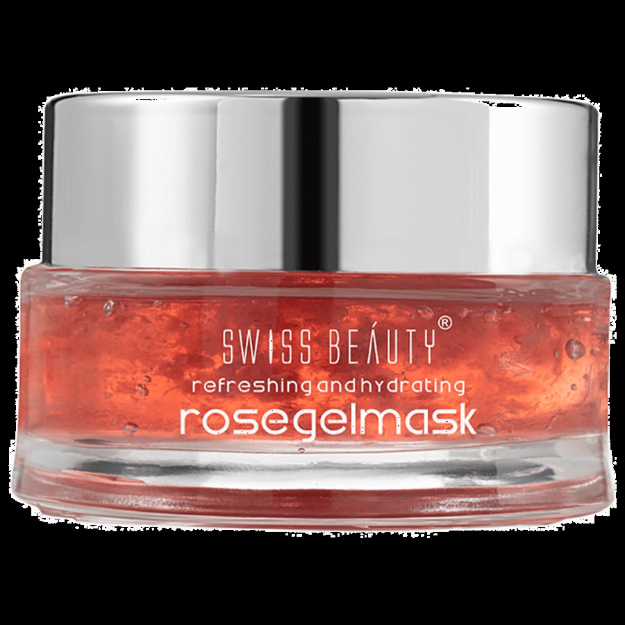 Swiss Beauty Rosegel Face Mask - Refreshing & Hydrating