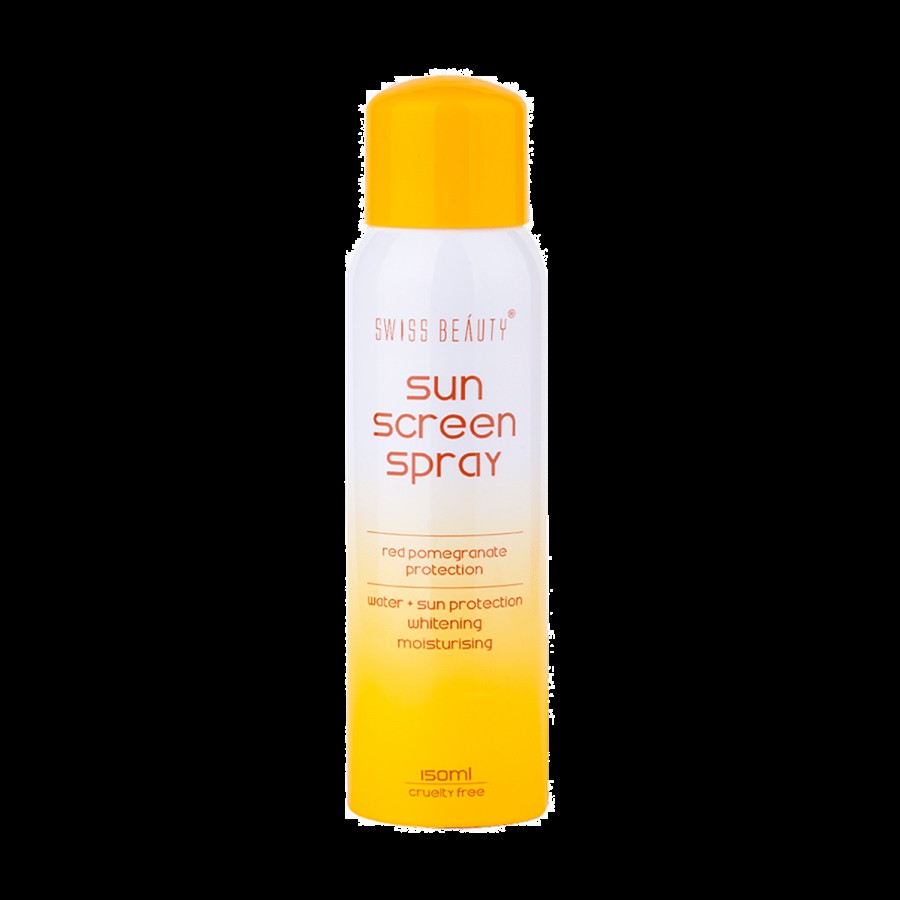 Swiss Beauty Sunscreen Screen Spray SC-90 - Red Pomegranate Protection