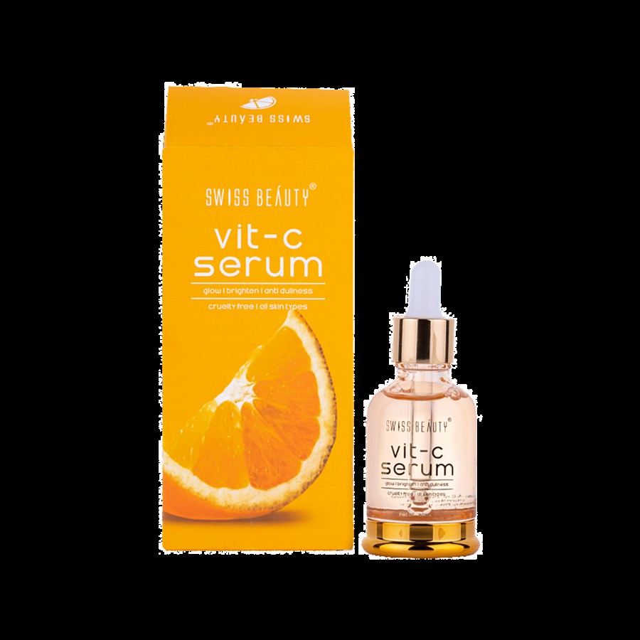 Swiss Beauty Vitamin C Face Serum - For Glowing Skin & Anti Dullness