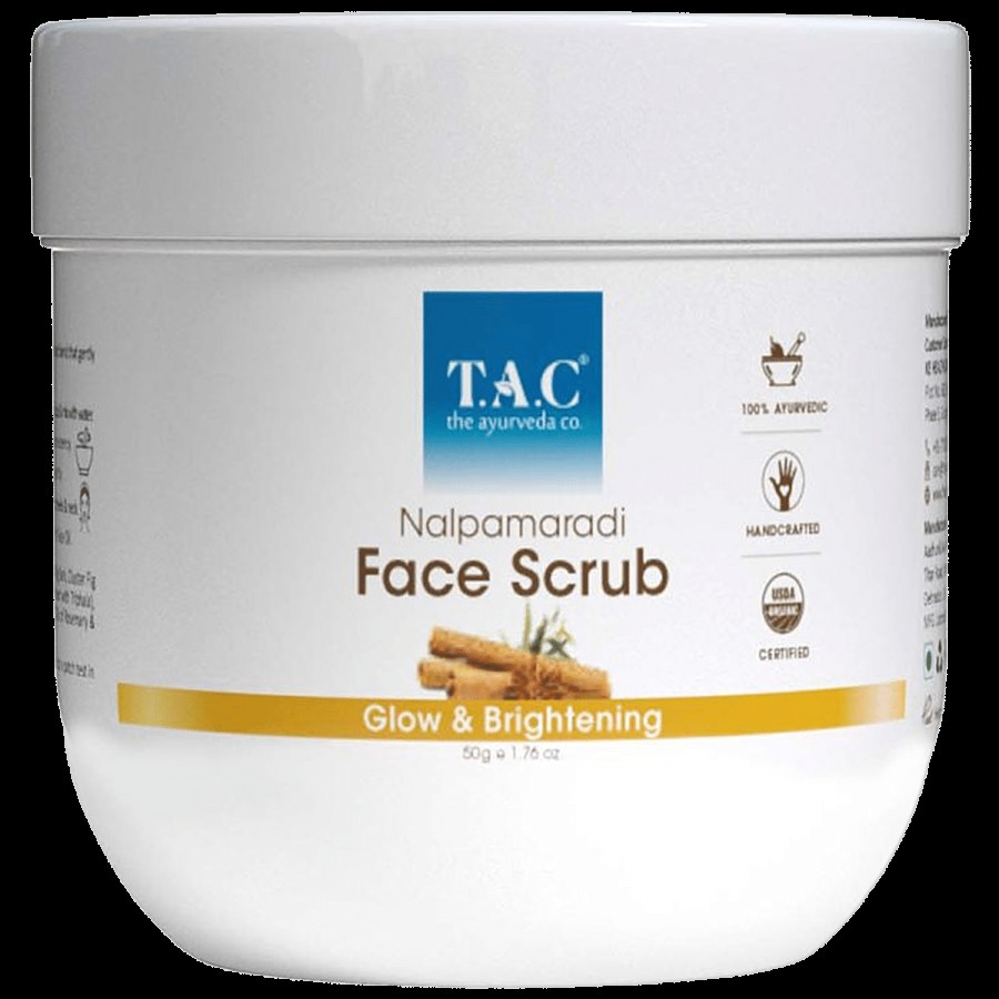 TAC - The Ayurveda Co. Nalpamaradi Face Scrub