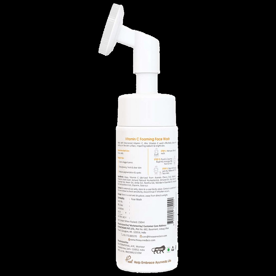 TAC - The Ayurveda Co. Vitamin C Foam Face Wash