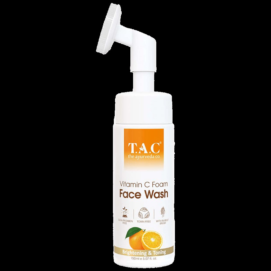 TAC - The Ayurveda Co. Vitamin C Foam Face Wash