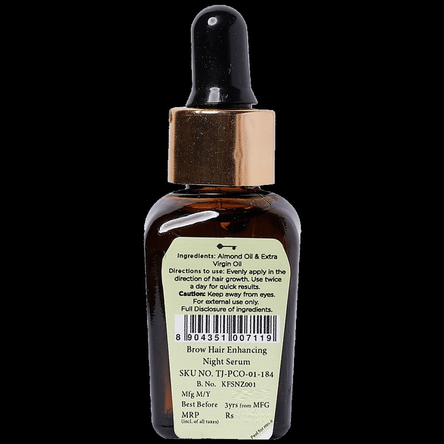 TJORI Brow Hair Enhancing Night Serum