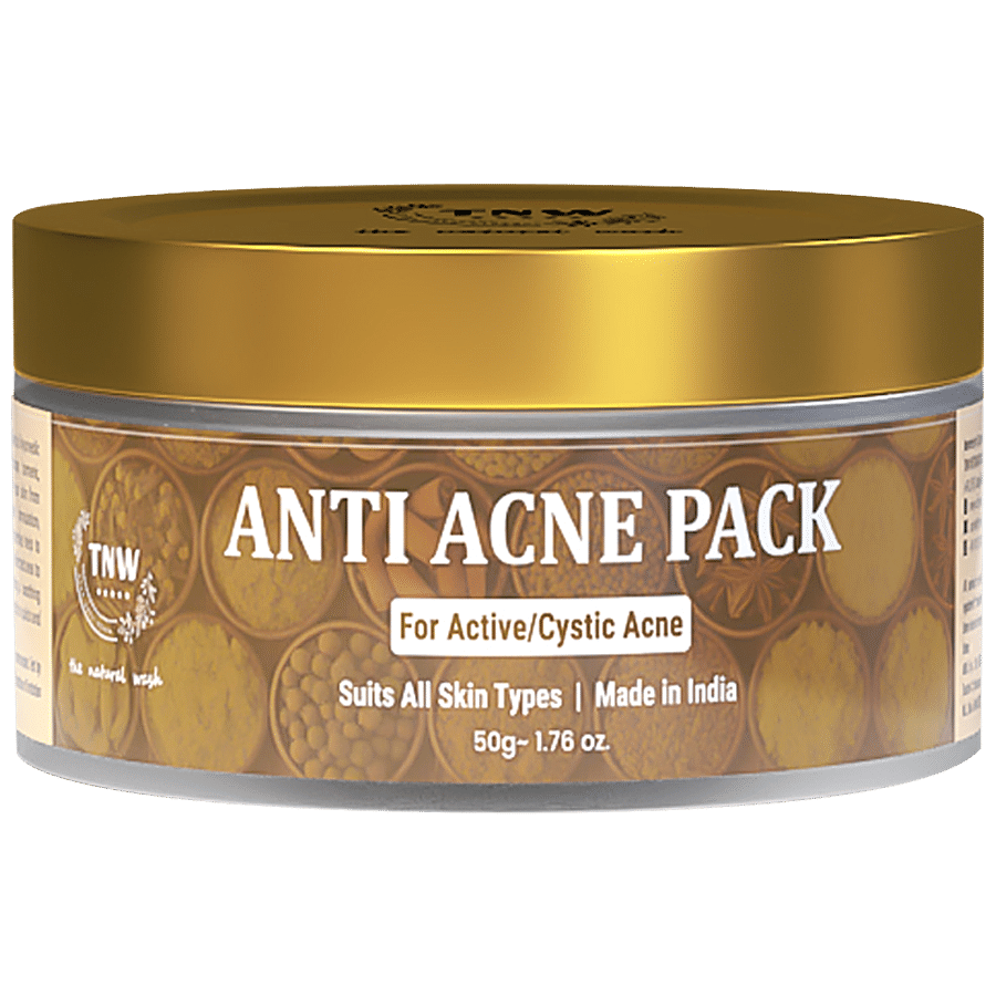 TNW-The Natural Wash Anti Acne Face Pack - For Active & Cystic Pimples