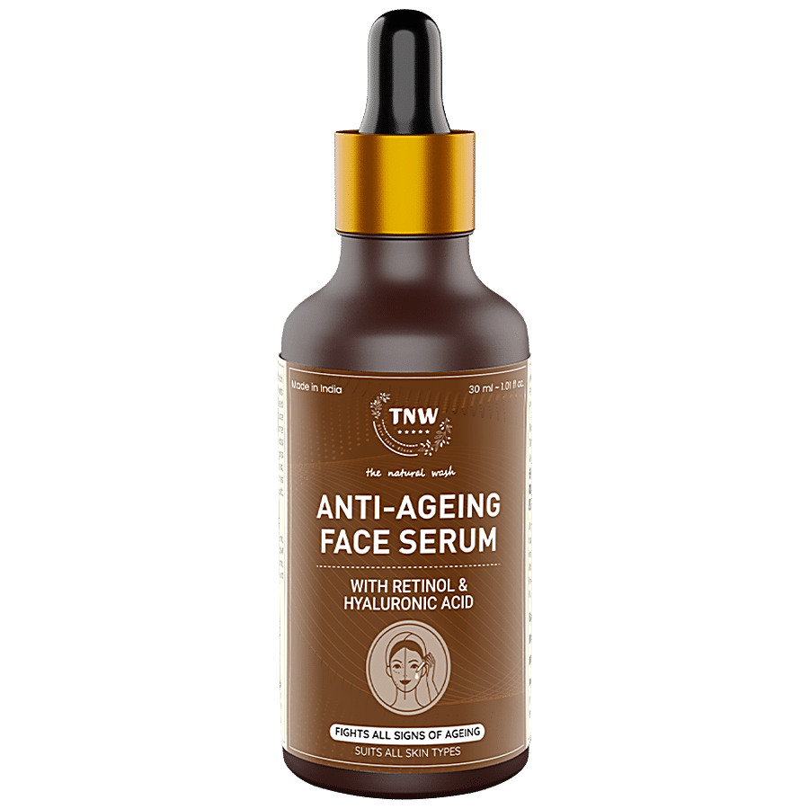 TNW-The Natural Wash Anti-Ageing Face Serum - With Retinol & Hyaluronic Acid