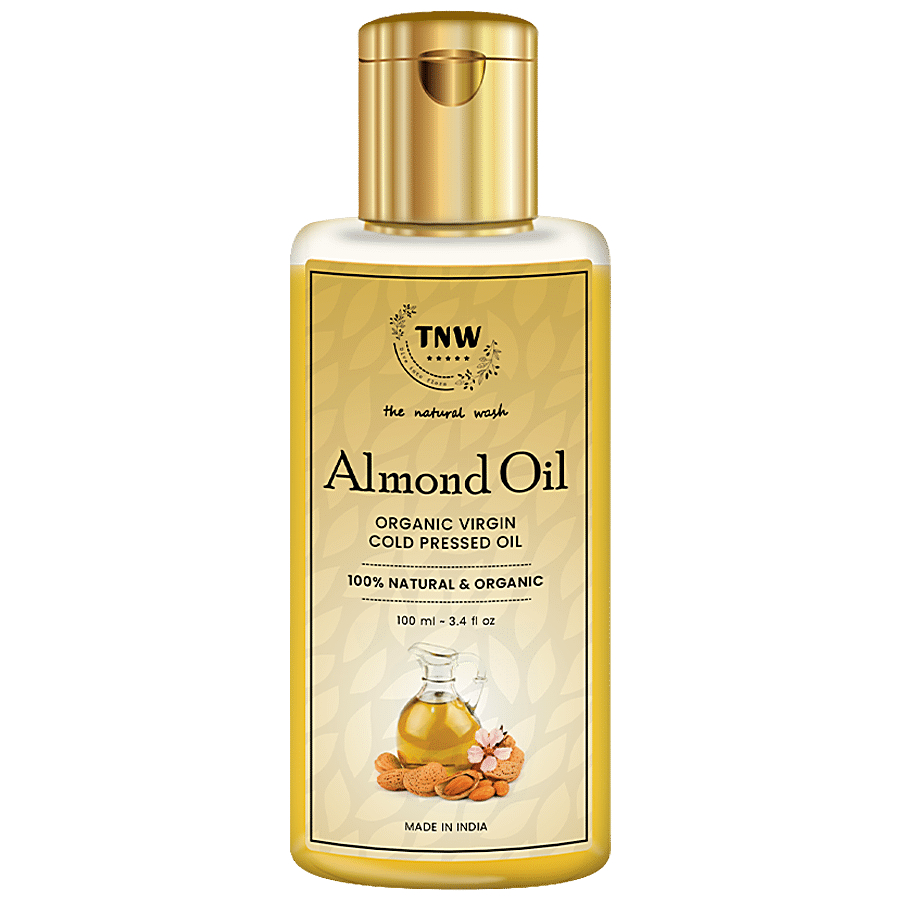 TNW-The Natural Wash Virgin Almond Oil - 100% Natural