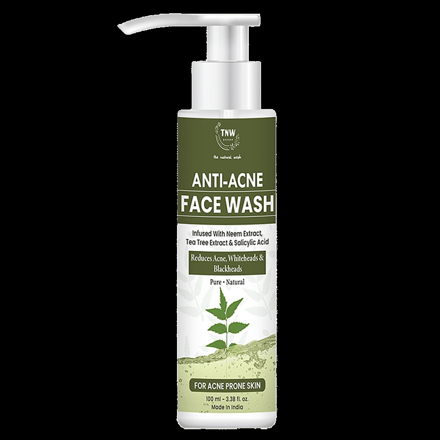 TNW-The Natural Wash Anti-Acne Face Wash - Neem & Salicylic Acid