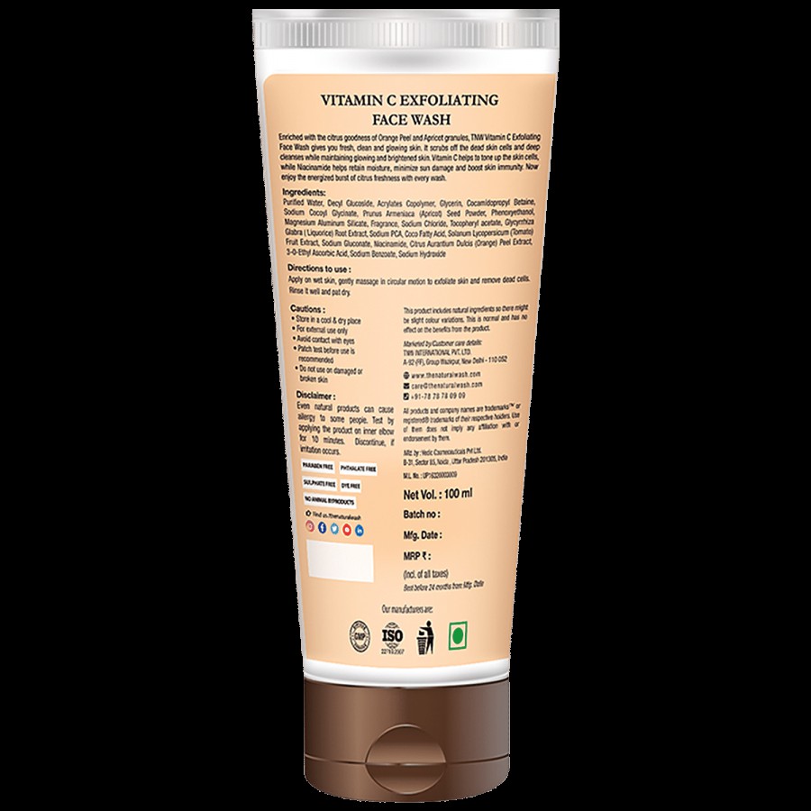 TNW-The Natural Wash Coffee Coconut Scrub - Gentle Exfoliator