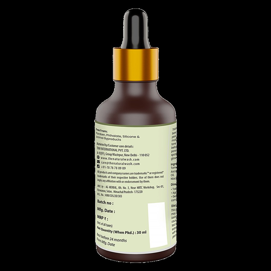 TNW-The Natural Wash Salicylic Acid Serum - With Neem. Reduces Acne & Scars