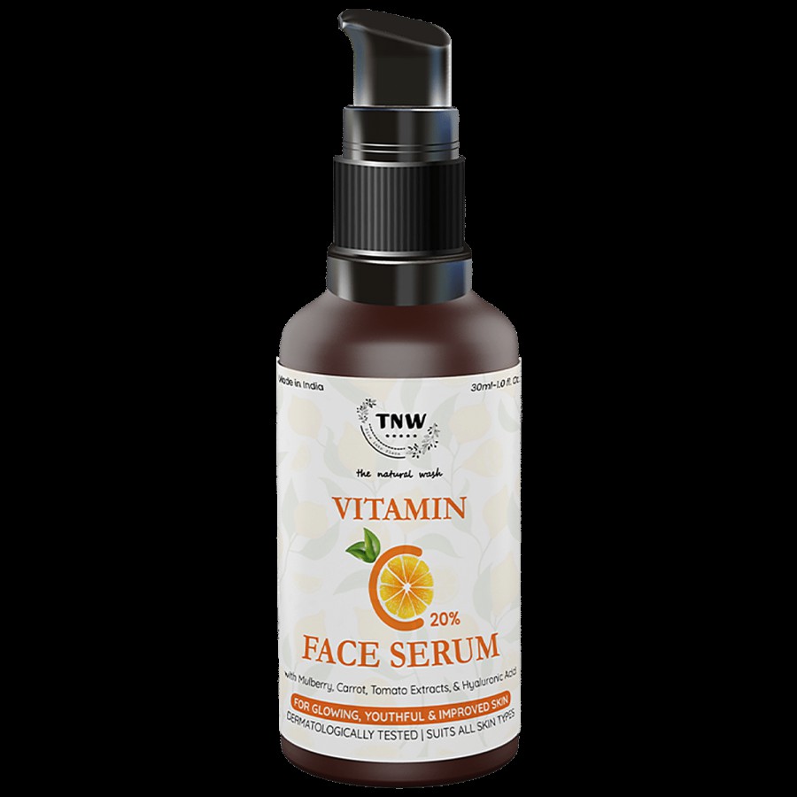 TNW-The Natural Wash Vitamin C Face Serum - For Glowing & Youthful Skin