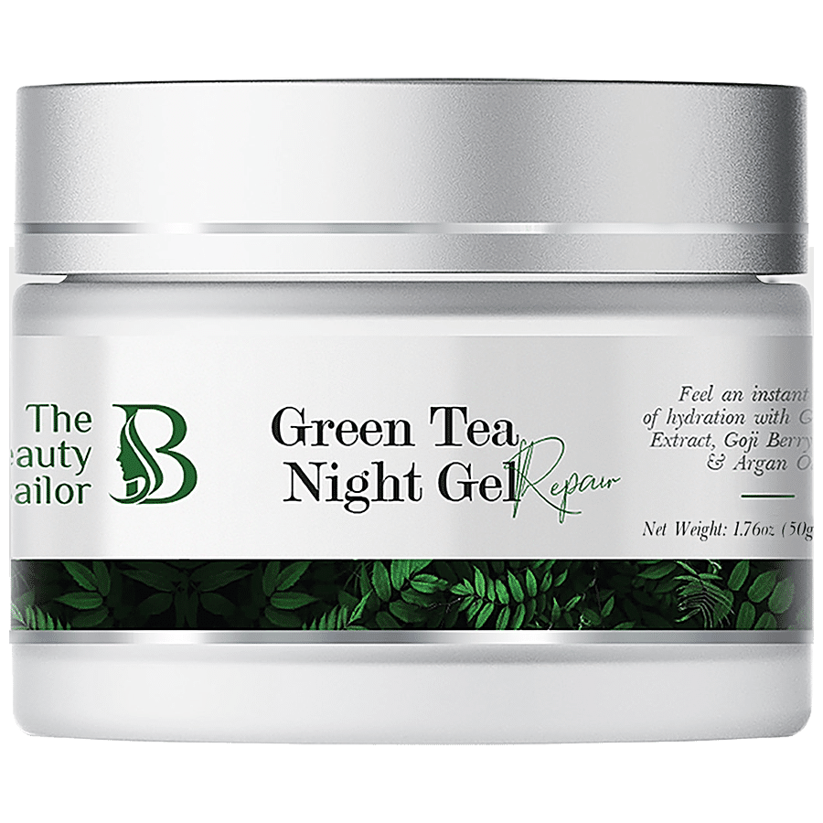 The Beauty Sailor Green Tea Night Gel - Reduces Acne