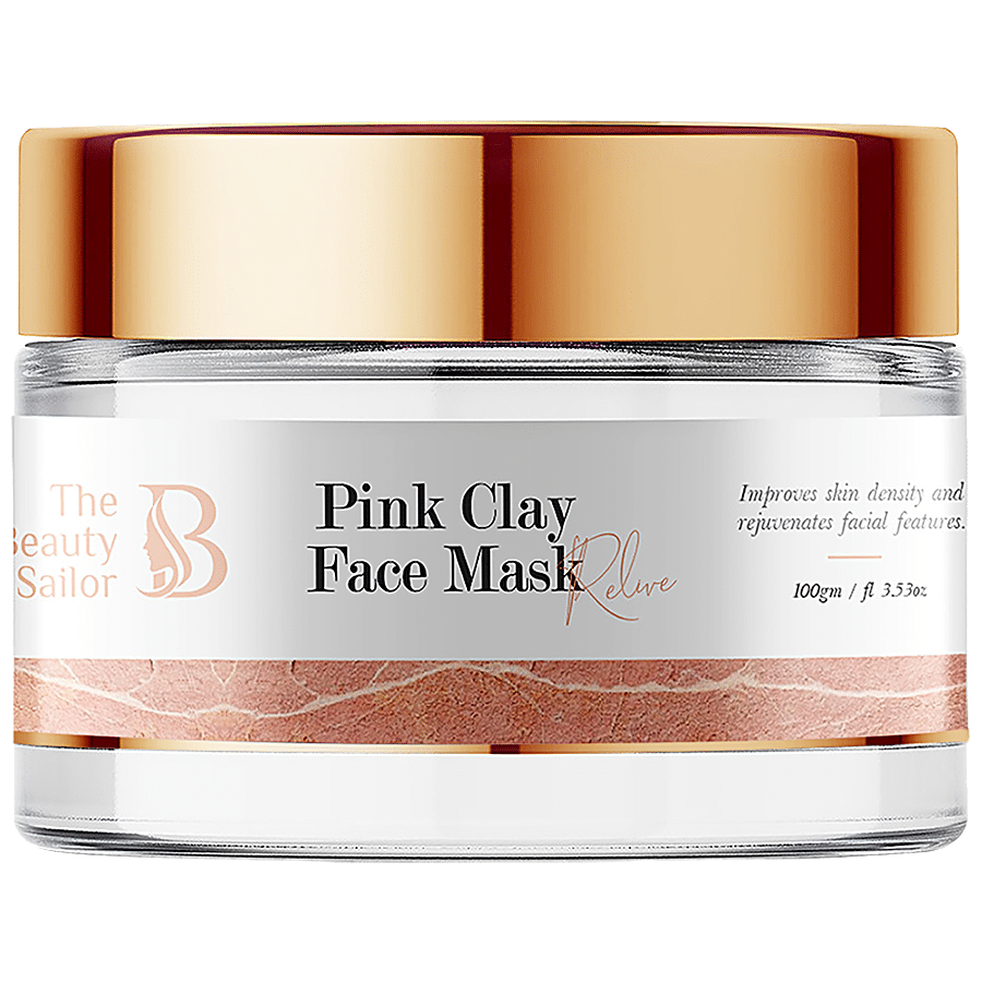 The Beauty Sailor Pink Clay Face Mask - For Open Pores