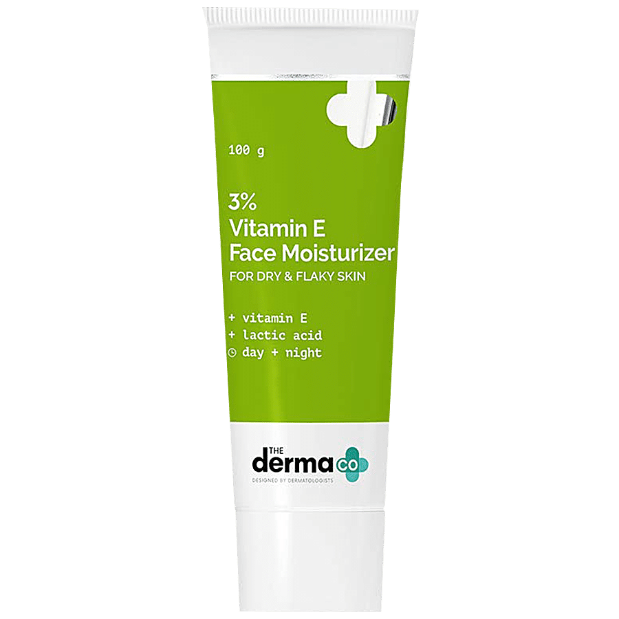 The Derma Co 3% Vitamin E Face Moisturizer - With Lactic Acid