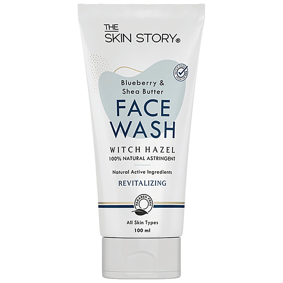 The Skin Story Shea Butter & Blueberry Facewash - Revitaliser