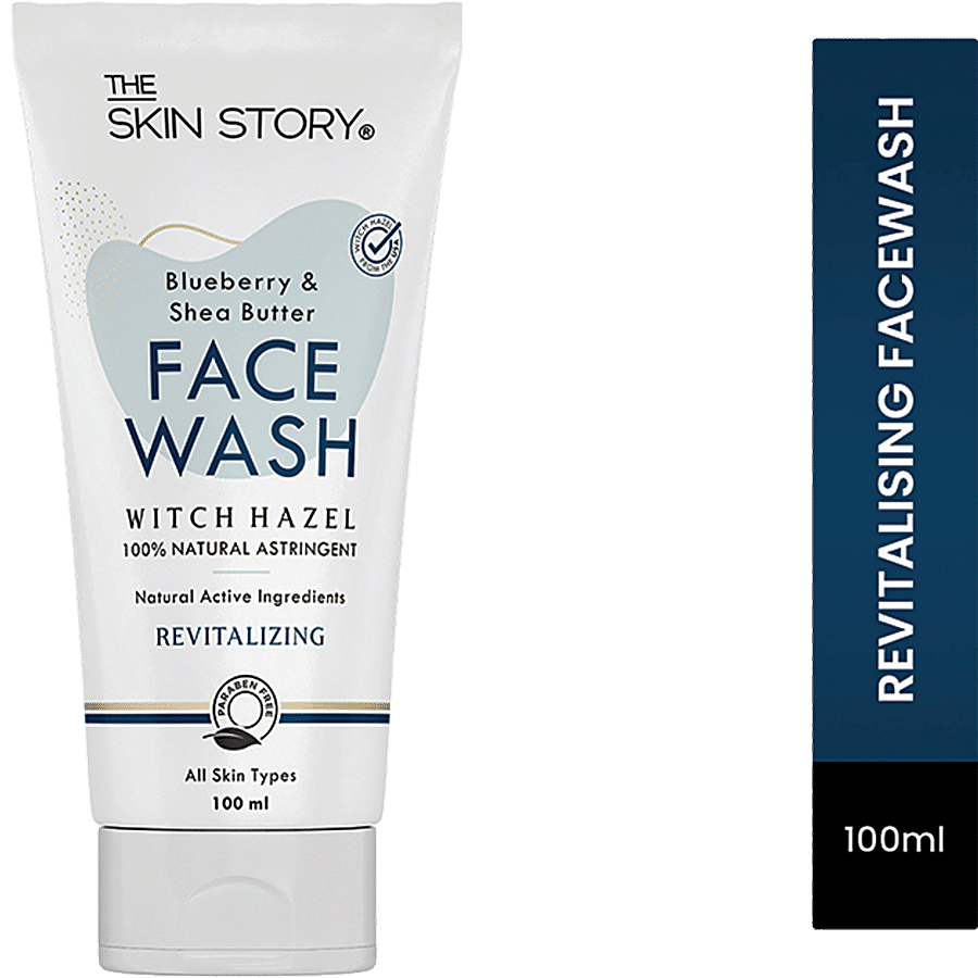 The Skin Story Shea Butter & Blueberry Facewash - Revitaliser