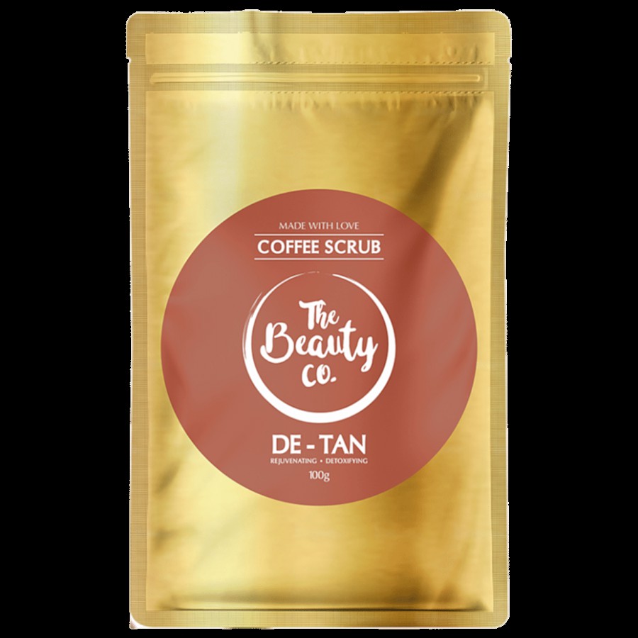 The Beauty Co. De-Tan Coffee Scrub - Argan Oil