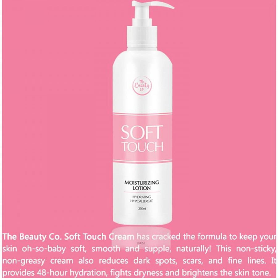 The Beauty Co. Soft Touch Moisturizing Lotion - Cocoa Butter