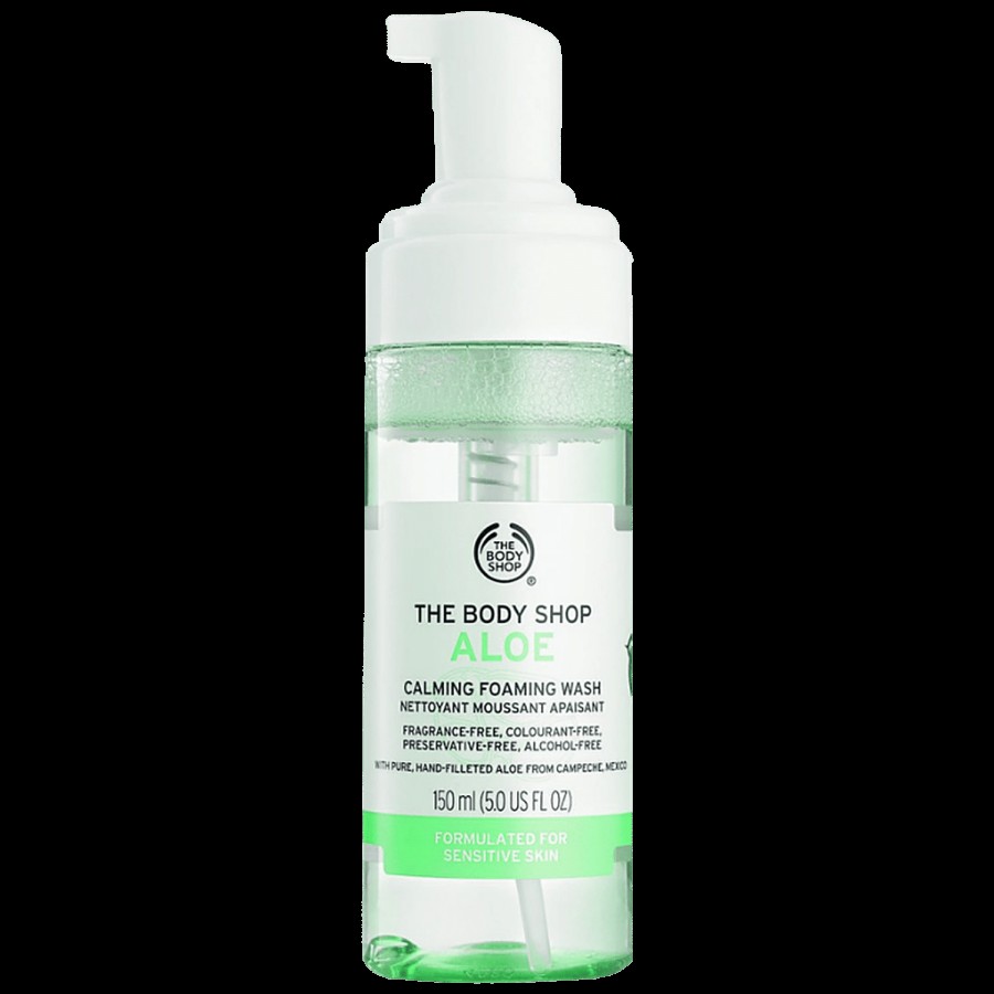 The Body Shop Aloe Calming Foaming Face Wash