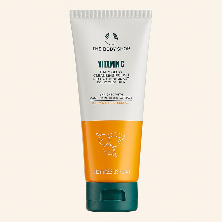 The Body Shop Face Wash Vitamin C Facial Cleansing Polish