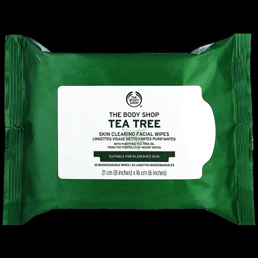 The Body Shop Tea Tree Cleansing Wipes