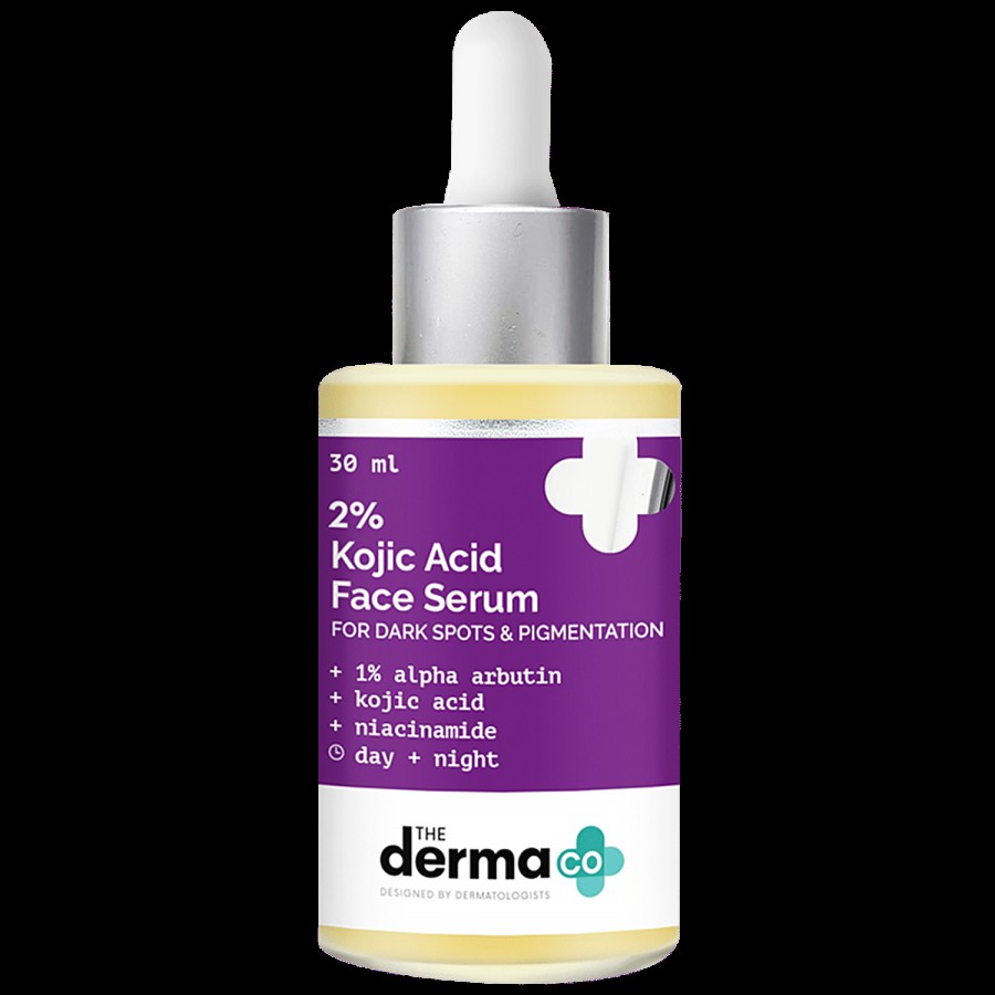 The Derma Co 2% Kojic Acid Face Serum - With Alpha Arbutin & Niacinamide