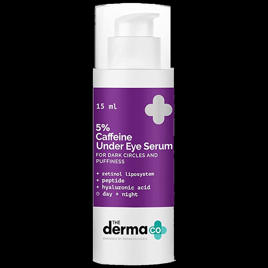 The Derma Co 5% Caffeine Under Eye Serum - With Hyaluronic Acid