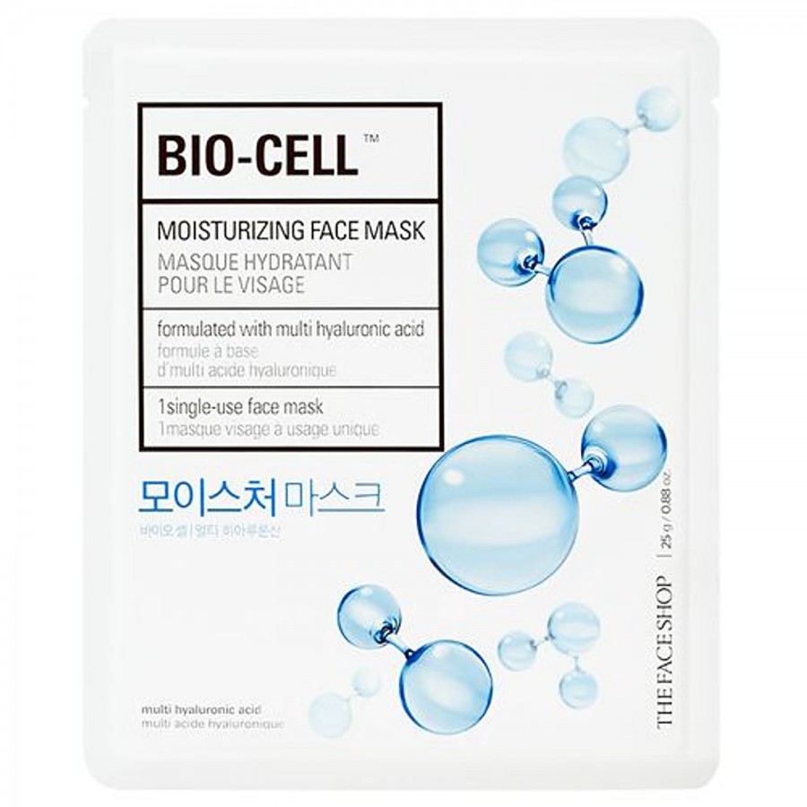 The Face Shop Bio-Cell Moisturizing Face Mask - with Coconut Gel