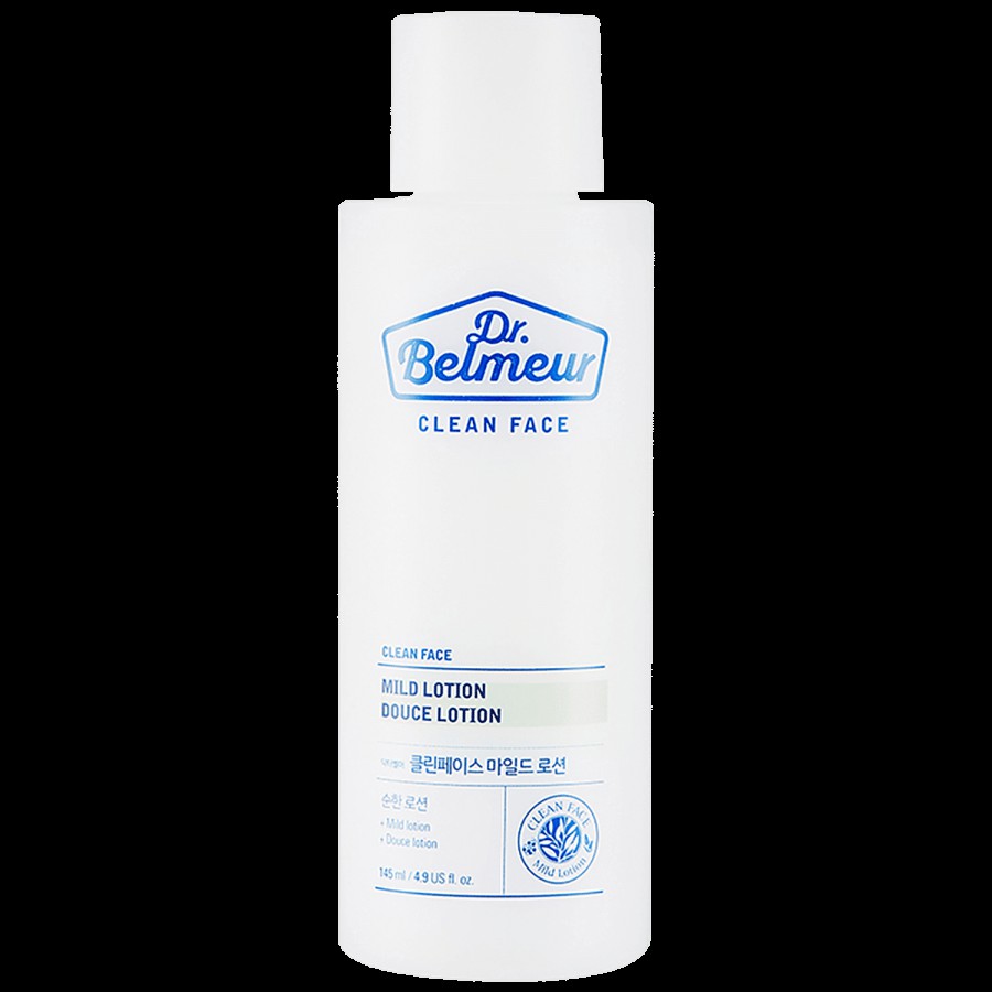 The Face Shop Dr. Belmeur Clean Face Mild Lotion - Soothes Sensitive Skin