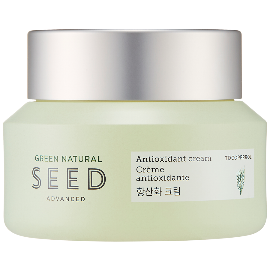 The Face Shop Green Natural Seed Antioxidant Cream - Smoothens the Skin & Softens the Skin